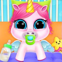Baby Unicorn Care Pet Pony icon