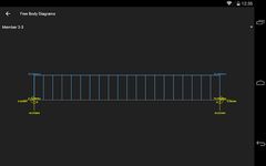 Screenshot  di SW FEA 2D Frame Analysis apk