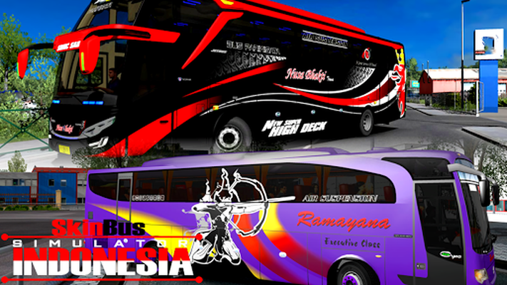 Gambar Tema Bus Simulator Indonesia, Download 375 Tema