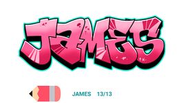 How to Draw Graffiti - Name Creator のスクリーンショットapk 5