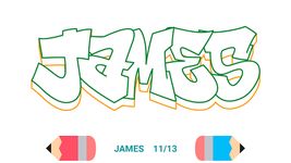 How to Draw Graffiti - Name Creator screenshot apk 6