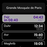 Tangkap skrin apk MAWAQIT Horaires de Prière 13