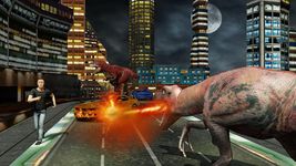 Captura de tela do apk Dino Caçando Cidade Ataque Desordem Dinossauro 4