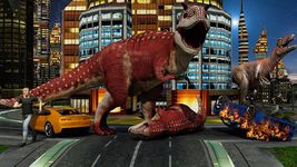 Captura de tela do apk Dino Caçando Cidade Ataque Desordem Dinossauro 3