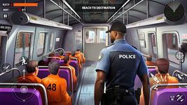 US Police Prisoner Transport Bus Driving Simulator screenshot APK 17