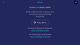 Tangkapan layar apk Free VPN unlimited secure hotspot proxy by vpnify 1