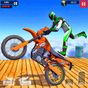 motosiklet Dublörler Oyunlar 2019-Bike Stunts APK Simgesi