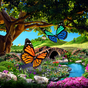 Иконка 3D Бабочки Живые Обои