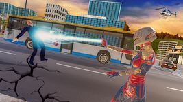 Flying Superhero Robot Captain Girl:US Lady Fight image 2