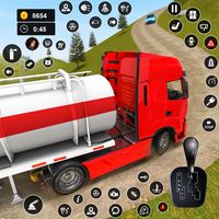 Offroad Oil Tanker Transport Truck Driver 2019 icon
