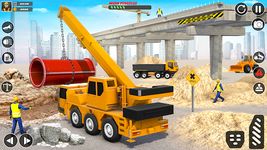 Heavy Excavator Construction Simulator: Crane Game screenshot apk 5
