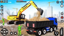 Heavy Excavator Construction Simulator: Crane Game screenshot apk 7