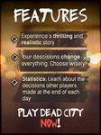 Captura de tela do apk DEAD CITY - História interativa 4