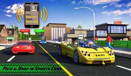 Captura de tela do apk Táxi amarelo táxi motorista 3D novos jogos de táxi 12