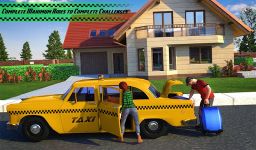 Captura de tela do apk Táxi amarelo táxi motorista 3D novos jogos de táxi 9