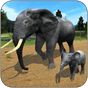 Wild Elephant Family Simulator icon