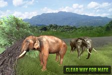 Скриншот 12 APK-версии Симулятор семейства диких слонов