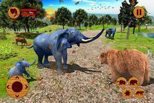 Скриншот 7 APK-версии Симулятор семейства диких слонов