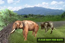Скриншот 6 APK-версии Симулятор семейства диких слонов