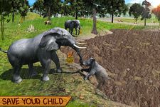 Скриншот 4 APK-версии Симулятор семейства диких слонов