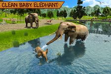 Скриншот 18 APK-версии Симулятор семейства диких слонов