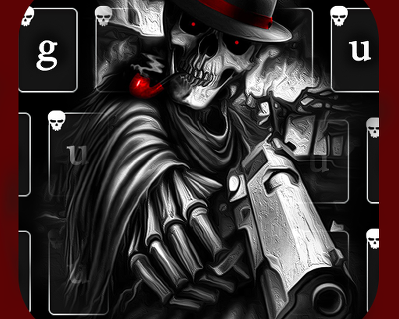 Dark Death Gun Warrior Theme Keyboard Apk Free Download For Android - roblox keyboard warrior