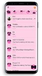 Imagem 4 do Tema SMS Laços Escuro ❤️ rosa mensagens de texto