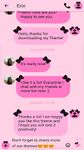 Imagem 5 do Tema SMS Laços Escuro ❤️ rosa mensagens de texto