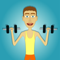 Иконка Muscle clicker: Gym game