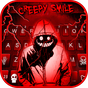 Tema Keyboard Creepy Red Smile
