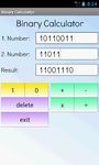 Captura de tela do apk Calculadora Binária 1