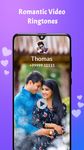 Tangkapan layar apk Love Video Ringtone for Incoming Call 1