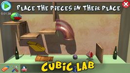 Cubic Lab 3D：パズルのピースと物理学ジグソーパズル のスクリーンショットapk 8