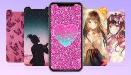 HD Girl Wallpapers - Girly Backgrounds Lock Screen ekran görüntüsü APK 5