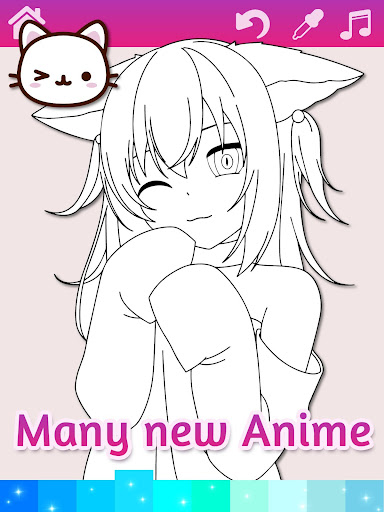 Download do APK de Anime Manga Para Colorir para Android