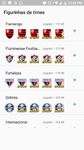 Captura de tela do apk Figurinhas de times de futebol para WhatsApp ⚽ 2