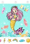 Mermaid Coloring Book Glitter ảnh màn hình apk 
