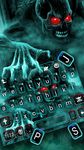 Captura de tela do apk Tema Keyboard Green Zombie Skull 2 3