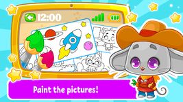 Captura de tela do apk Tablet: Imagens para colorir e jogos para bebês 4