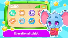 Tangkapan layar apk Tablet Belajar: Gambar Mewarnai dan Permainan Bayi 20