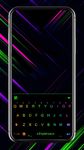 Led Neon Black Keyboard Theme screenshot apk 3
