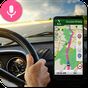 Icona Navigatore GPS vocale e localizzatore di mappe
