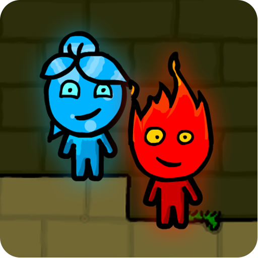 Fireboy and Watergirl 1 - The Forest Temple 100% (2P) 