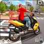 Pizza Delivery Boy Driving Simulator : Bike Games icon
