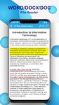 Captură de ecran cititor de documente:pdf, ppt, rtf, doc, odf, xlsx apk 3