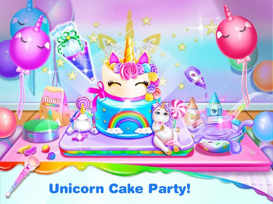 Image 3 of Unicorn Frost Cakes Shop - Unicorn Chef Cake Bake