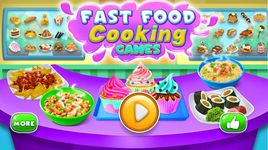 Captura de tela do apk Fast food restaurant - cooking game 9