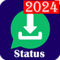 Status download Video Image save status downloader icon