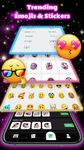 Tangkapan layar apk Tema Keyboard Neon Love 1