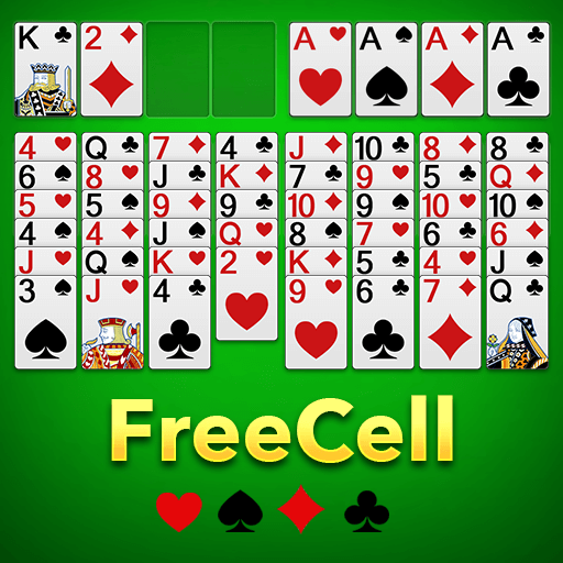 Free Cell Solitaire - Jogos de Raciocínio - 1001 Jogos